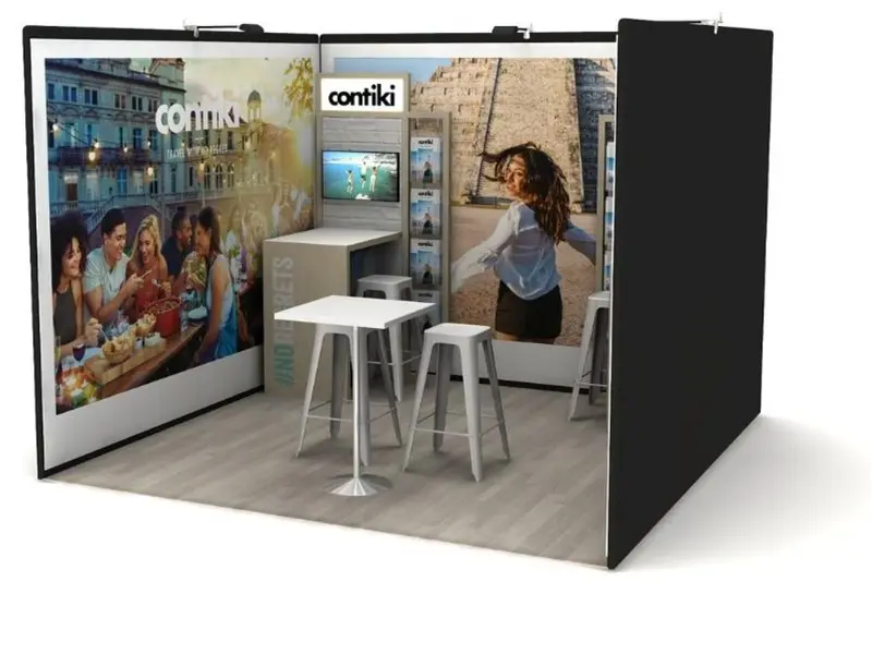6m X 3m Exhibition Stand Contiki