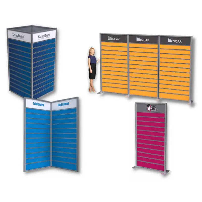 Portable slat walls