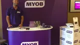 Curved Expo Counter