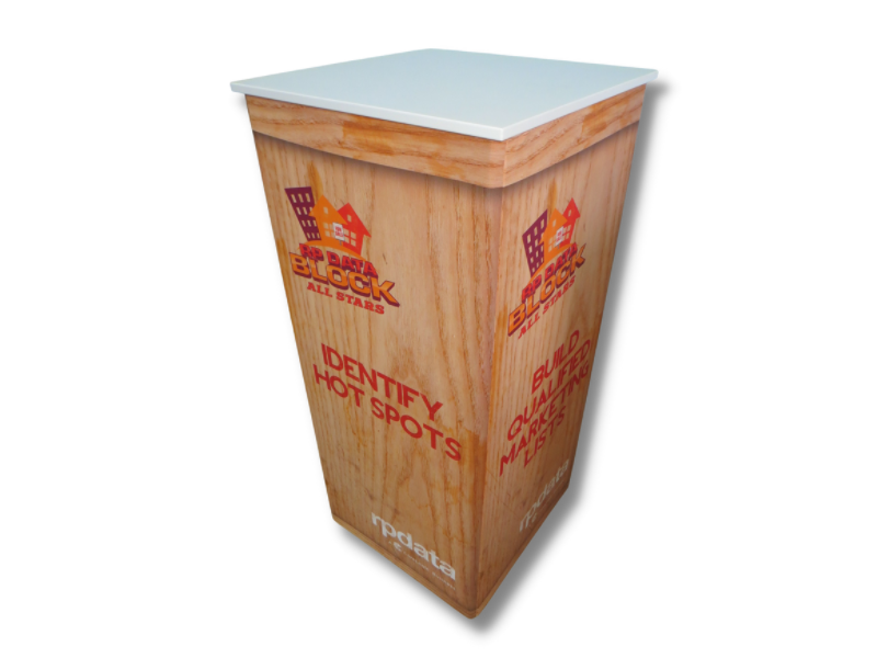 Printed wood grains can give the appearance of timber