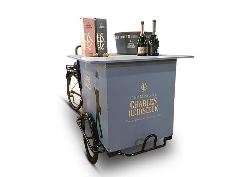 Bike-style cart