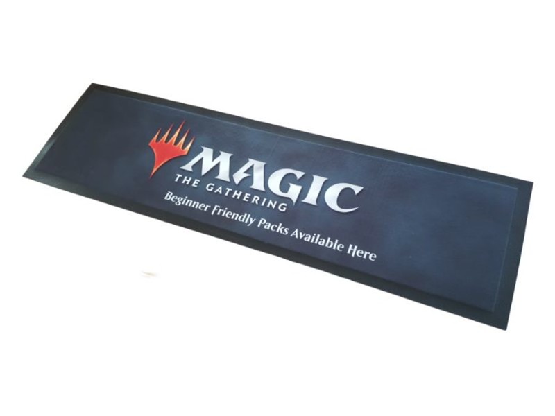 Printed bar mats