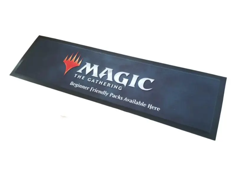 Printed bar mats