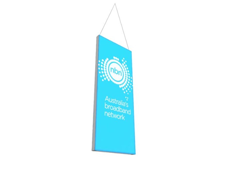 Hanging Double Sided Lightbox Banners