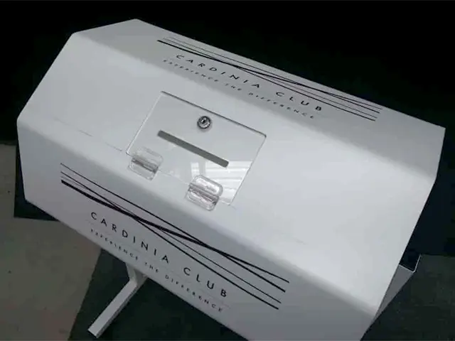 Entry Barrel Wrapped with Graphics