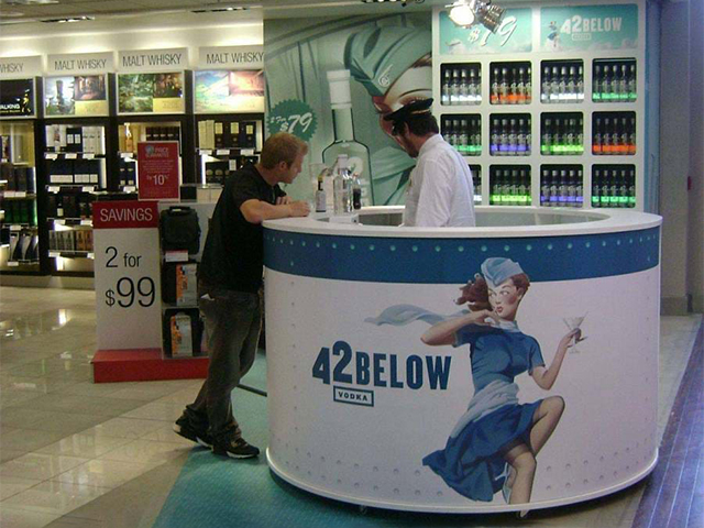 Duty Free Circle Bar