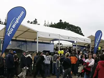 Large Teardrop Flags
