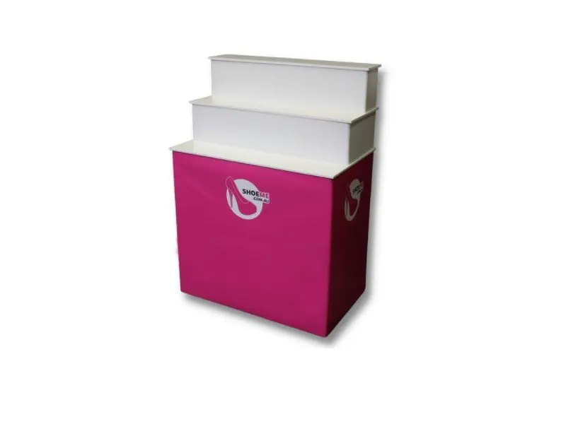 Pharmacy display unit with shelves