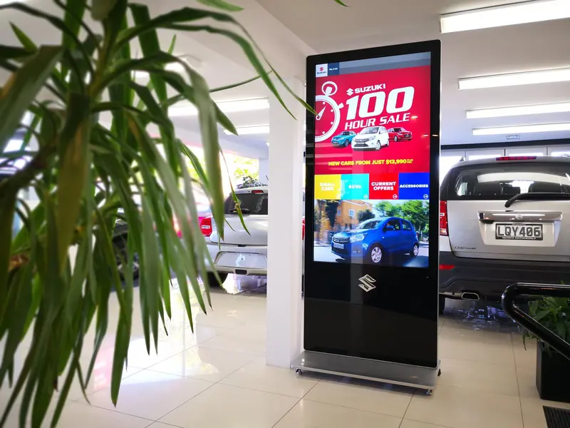Non-touch Digital Kiosks