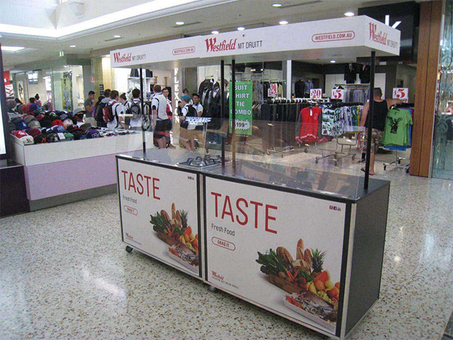 Westfield Cooking Carts on Castors
