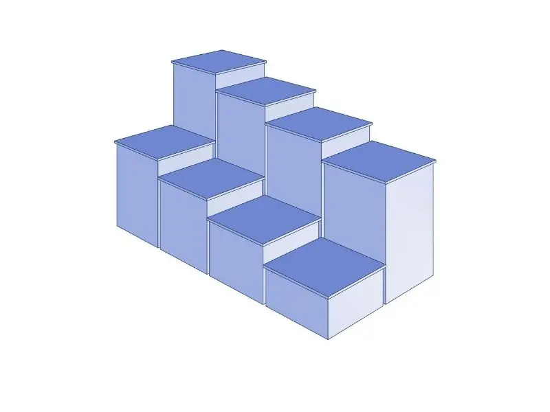 Double Staircase Plinth Kit