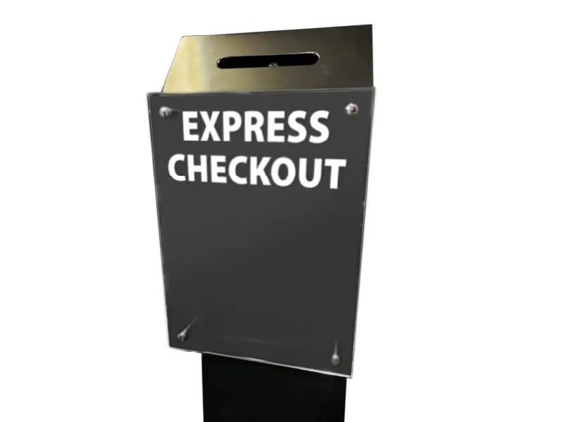  Express check out stand