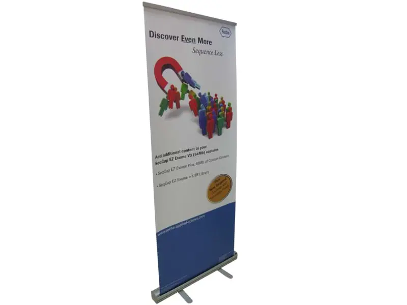 recycled pull-up banner stand