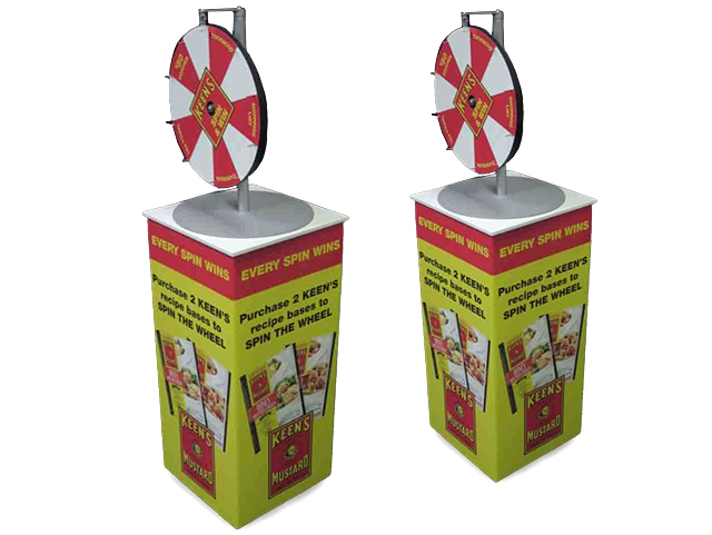 Prize Wheel on Stand