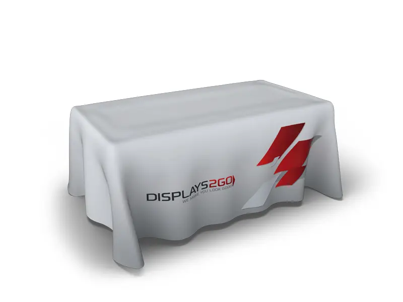 Throw style table cloths for 1.8m trestle tables