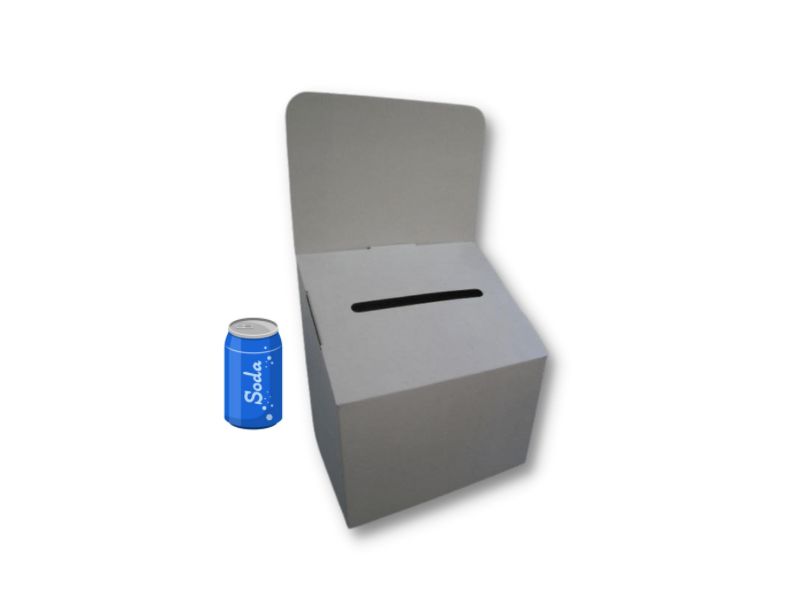 Cardboard Ballot Box And Competition Entry Boxes