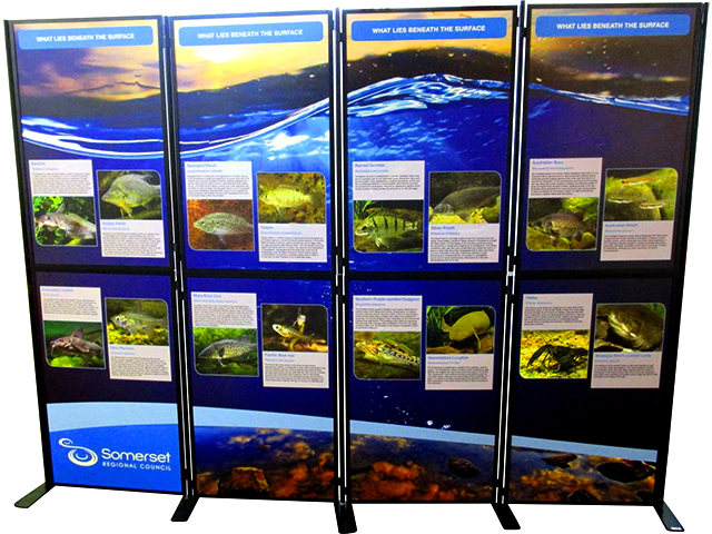 Portable Display Wall Stand