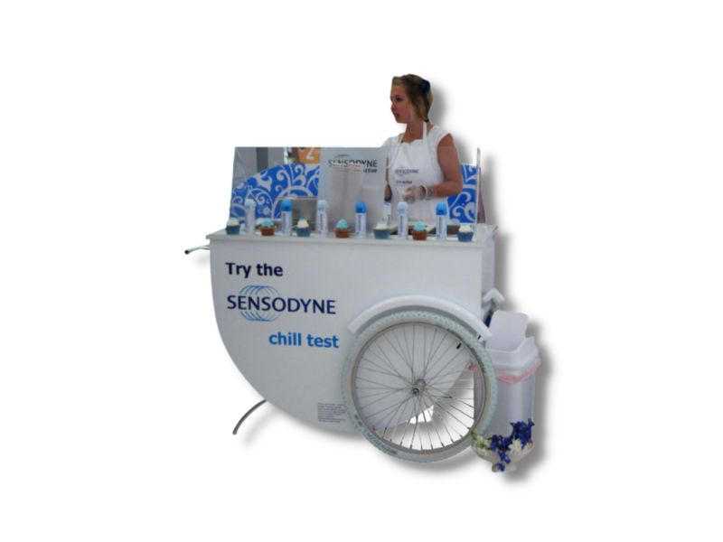 Custom designed sampling carts