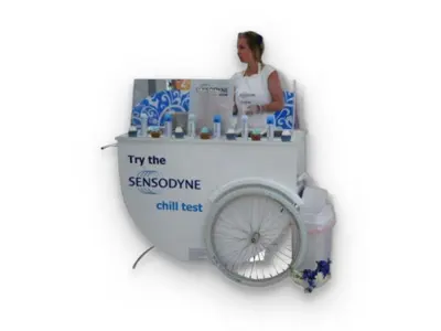 Custom Sampling Cart