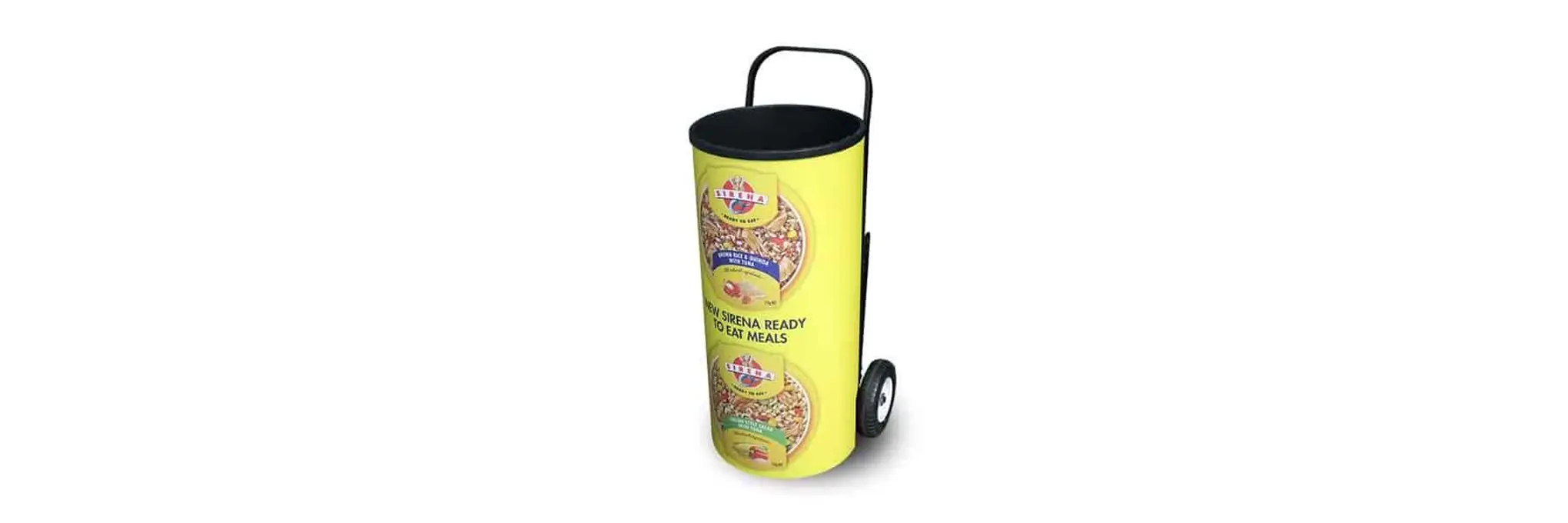 Outdoor sampling trolley