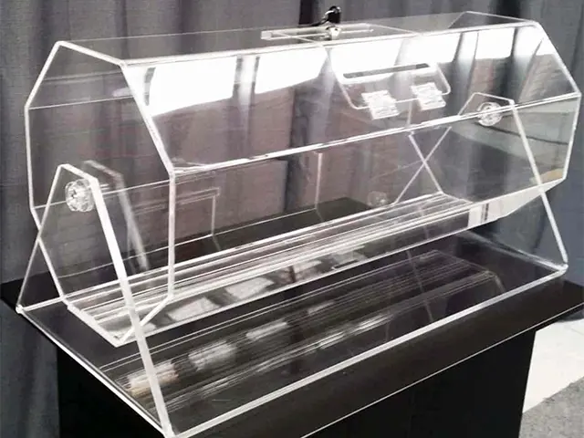 Raffle Barrel Counter Top Size