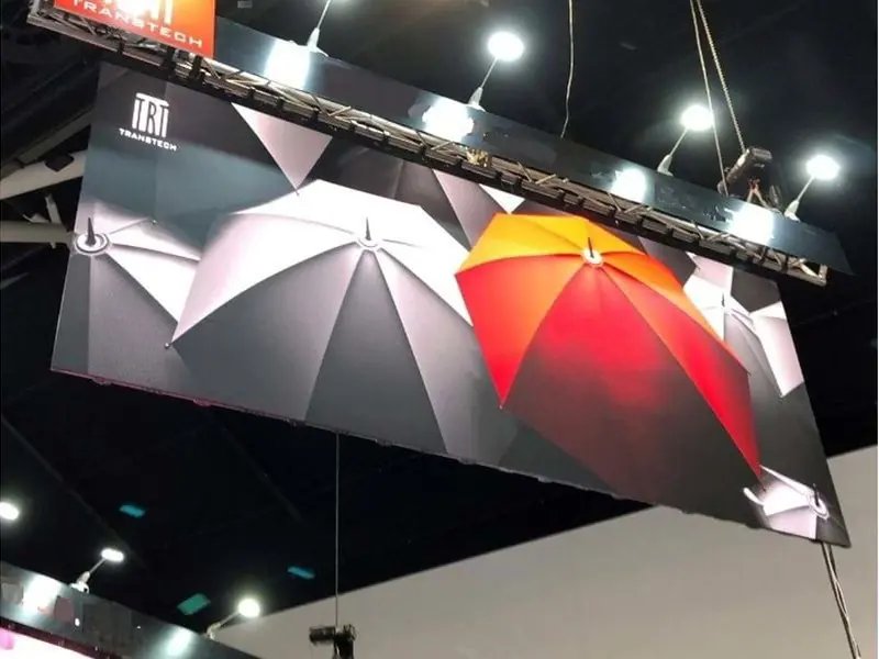 Overhead Digital Sign