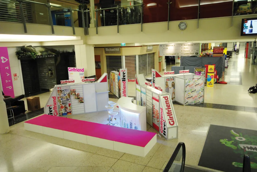 A display built by Displays 2 Go