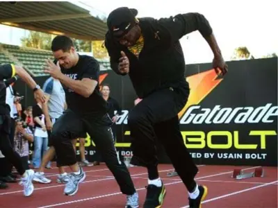 Usain Bolt Training