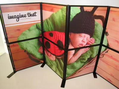 Display Panels with Graphics