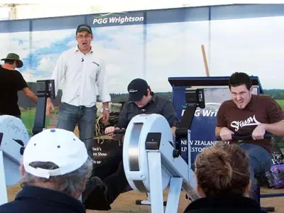 Interactive Rowing Machine