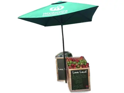 Outdoor Booth for Woolworths