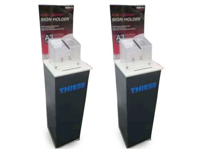 Pedestal with Entry Box on Top
