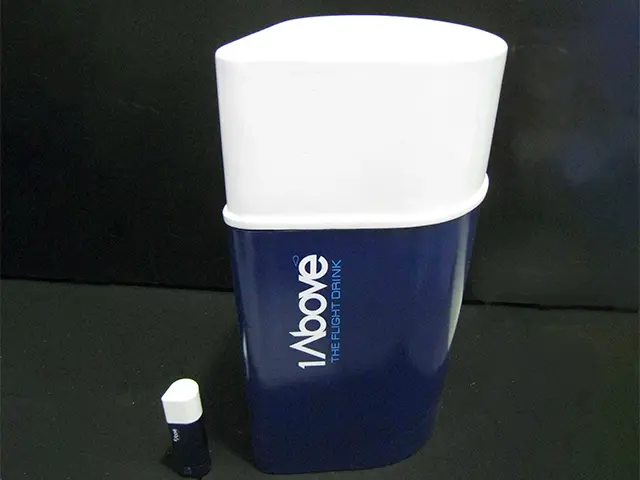 Giant Bottle Replica Doubles as a Demo Stand