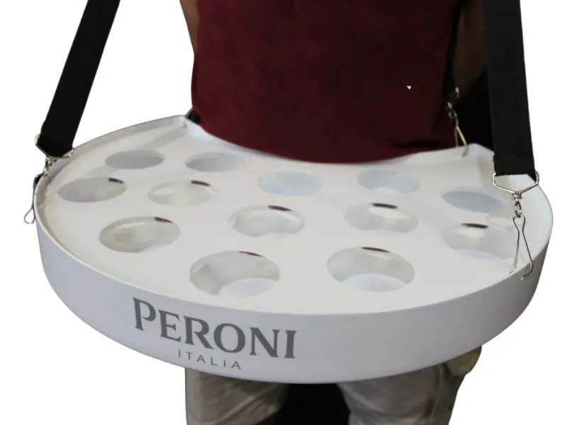 Drop-in stability inserts are made to suit the product you're putting in the vendor tray