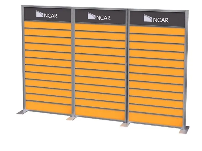 Portable Slat Wall