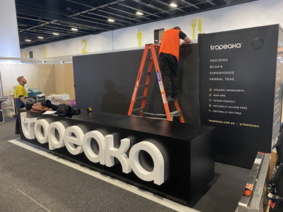 Tropeaka Exhibition Stand
