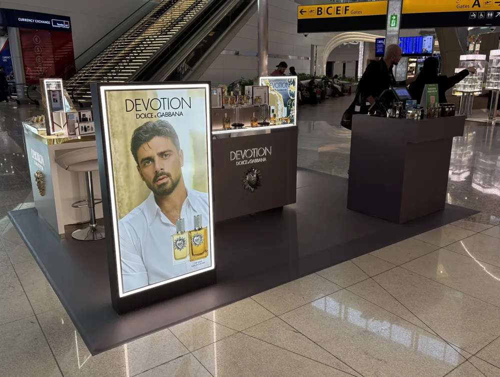 A display built by Displays 2 Go