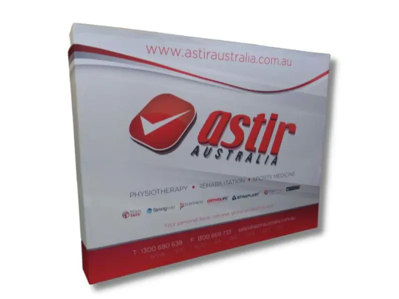 Straight pop-up stand in 3m width