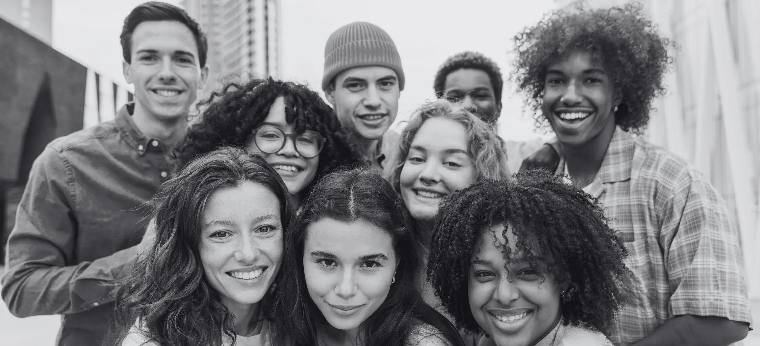 B W People