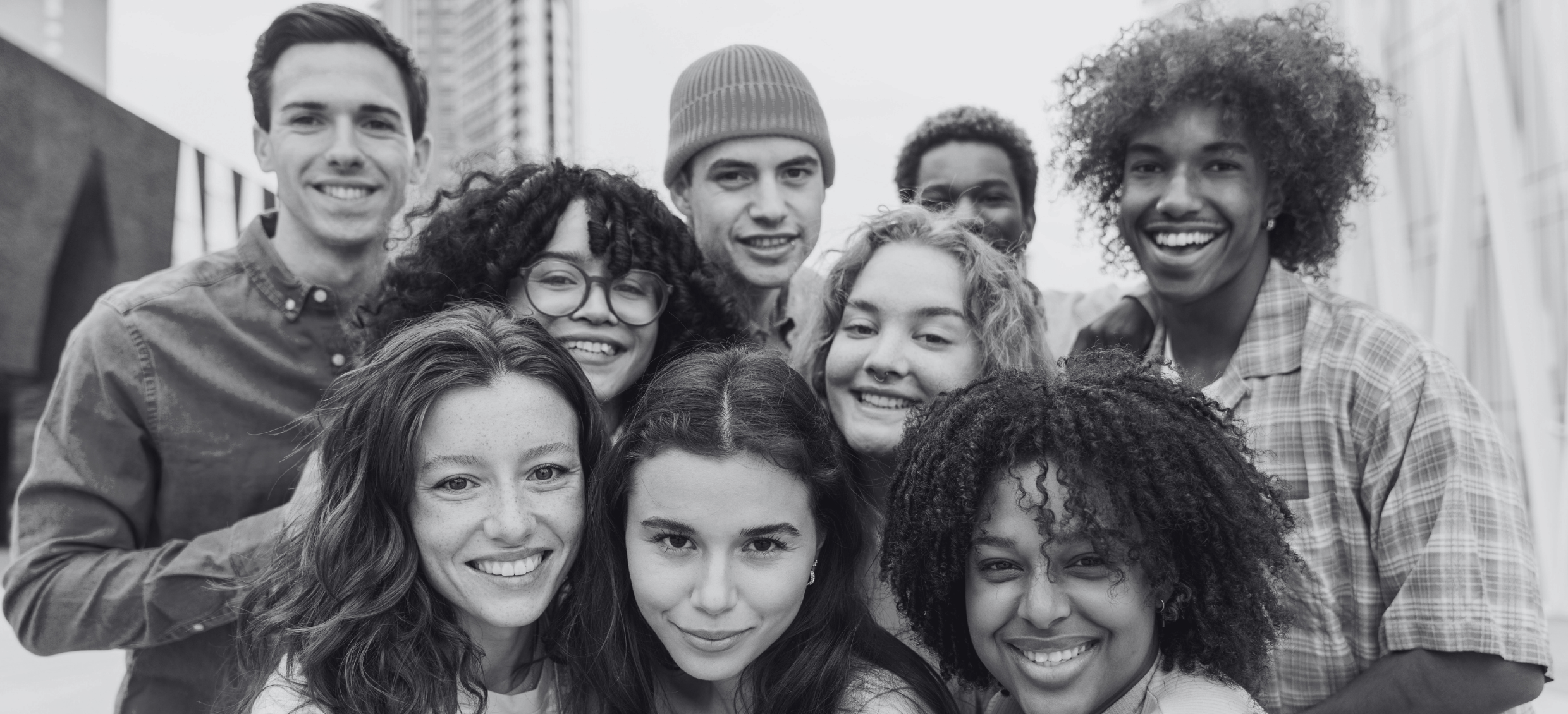 B W People