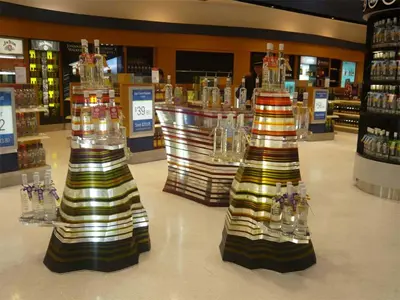 Airport Display 42 Below