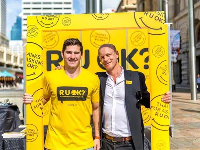 Marketing Signage for Ruok Day