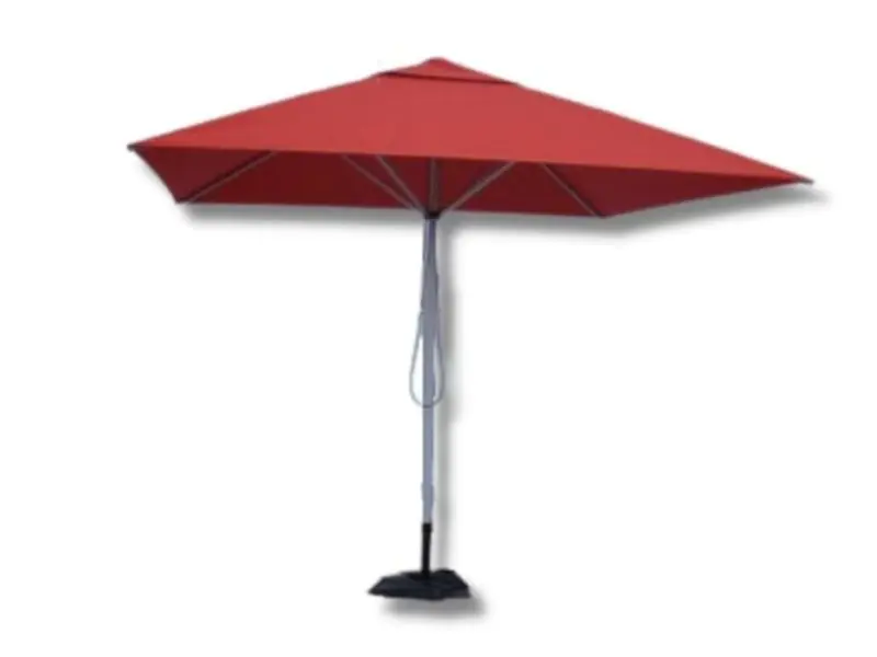 Large Red Cafe Umbrella