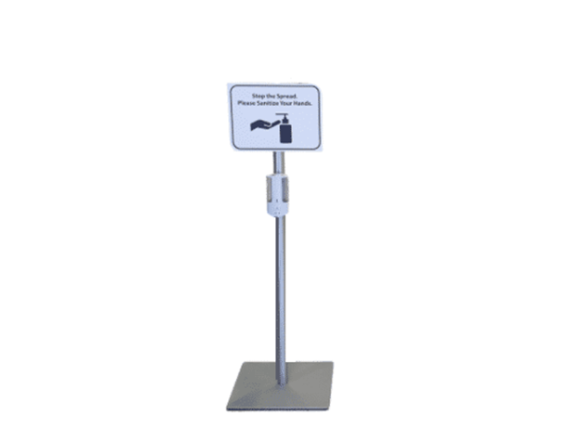 Slimline Sanitiser Station