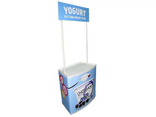 Retail Demonstrator Yoghurt Sampling