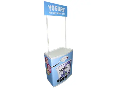 Retail Demonstrator Yoghurt Sampling