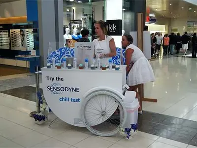 Customised Trolleys with Bike Wheels
