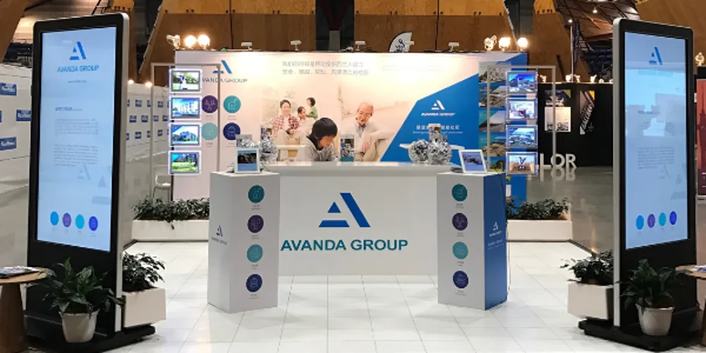 A display built by Displays 2 Go