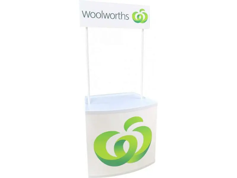 Demo Tables with Header Woolworths