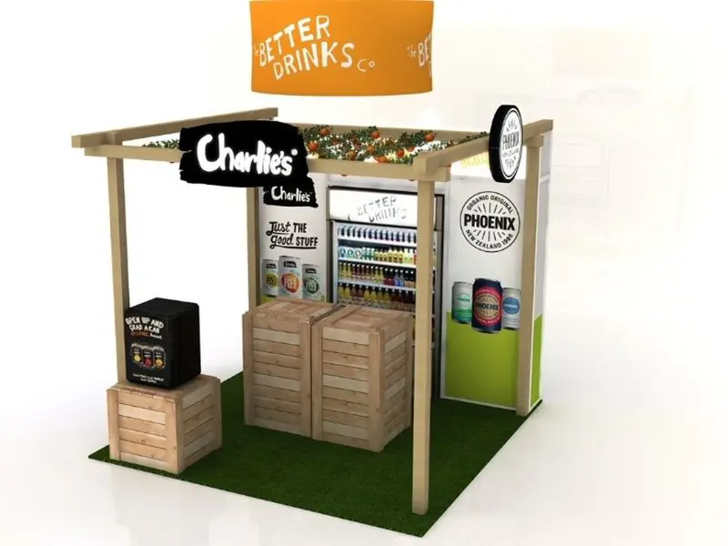 3m X 3m Exhibition Stand Charlies